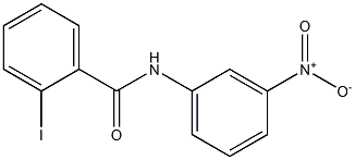 2-iodo-N-(3-nitrophenyl)benzamide 구조식 이미지