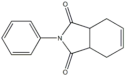 2-phenyl-3a,4,7,7a-tetrahydro-1H-isoindole-1,3(2H)-dione 구조식 이미지
