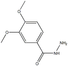 3,4-dimethoxybenzohydrazide Structure