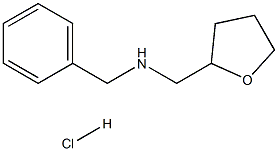 phenyl-N-(tetrahydro-2-furanylmethyl)methanamine hydrochloride 구조식 이미지
