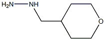 1-((tetrahydro-2H-pyran-4-yl)methyl)hydrazine Structure