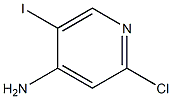 2-chloro-5-iodopyridin-4-amine 구조식 이미지