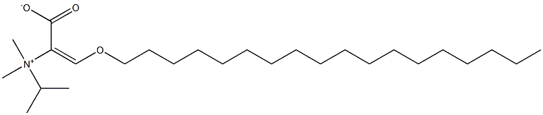 dimethyl octadecyloxy methylene betaine 구조식 이미지