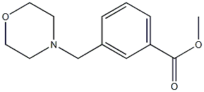 Methyl 3-(morpholinomethyl)benzoate ,98% 구조식 이미지