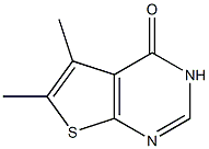 5,6-Dimethylthieno[2,3-d]pyrimidin-4(3H)-one ,97% Structure