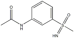 S-Methyl-S-(3-acetamidophenyl) sulfoximine ,95% 구조식 이미지