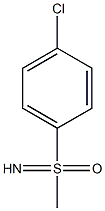 S-Methyl-S-(4-chlorophenyl) sulfoximine ,95% 구조식 이미지
