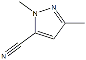 1,3-Dimethyl-1H-pyrazole-5-carbonitrile ,97% 구조식 이미지