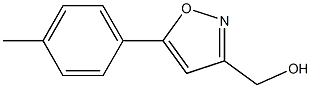 [5-(4-methylphenyl)isoxazol-3-yl]methanol Structure