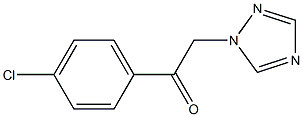 1-(4-chlorophenyl)-2-(1H-1,2,4-triazol-1-yl)ethanone 구조식 이미지