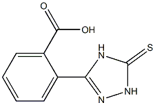 2-(5-thioxo-4,5-dihydro-1H-1,2,4-triazol-3-yl)benzoic acid Structure
