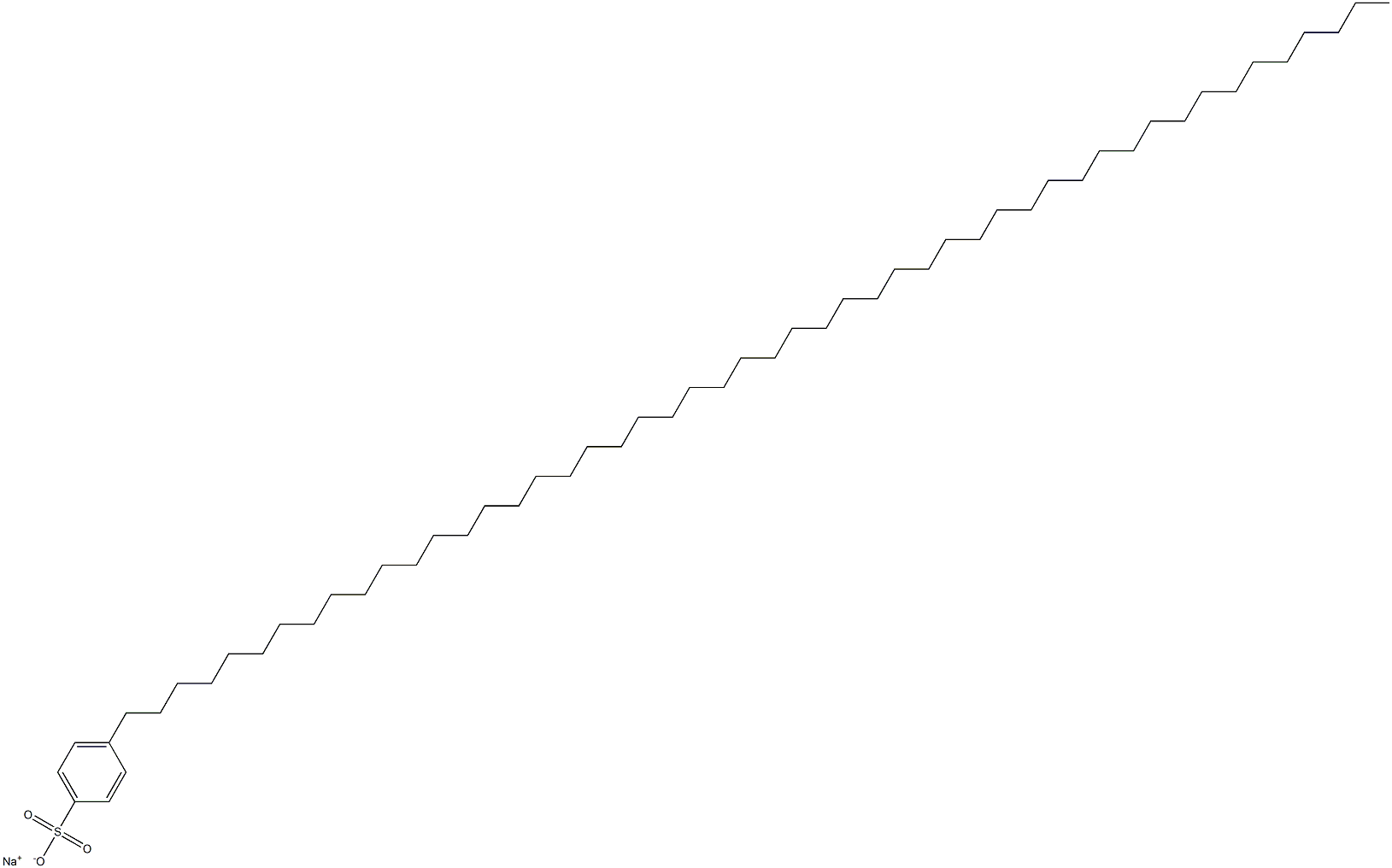 4-(Pentacontan-1-yl)benzenesulfonic acid sodium salt 구조식 이미지