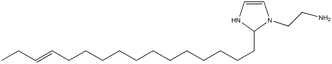 1-(2-Aminoethyl)-2-(13-hexadecenyl)-4-imidazoline Structure