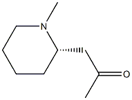 1-[(2S)-1-Methyl-2-piperidinyl]-2-propanone 구조식 이미지