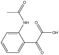 N-[2-[Carboxycarbonyl]phenyl]acetamide Structure