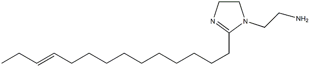 1-(2-Aminoethyl)-2-(11-tetradecenyl)-2-imidazoline Structure