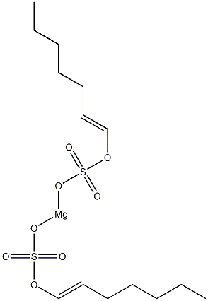 Bis[(1-heptenyloxy)sulfonyloxy]magnesium 구조식 이미지