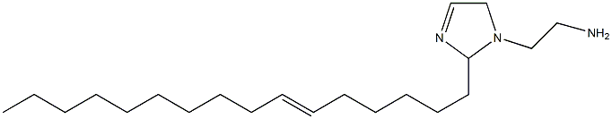 1-(2-Aminoethyl)-2-(6-hexadecenyl)-3-imidazoline 구조식 이미지