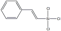 1-[Trichlorosilyl]-2-phenylethene 구조식 이미지