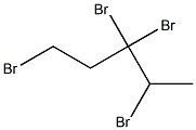 1,3,3,4-Tetrabromopentane 구조식 이미지