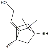 2-[(1R,4S)-3,3-Dimethylbicyclo[2.2.1]heptan-2-ylidene]ethanol 구조식 이미지