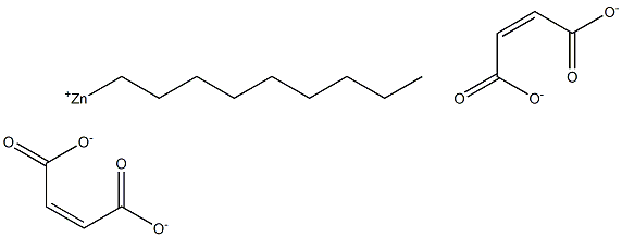 Bis(maleic acid 1-nonyl)zinc salt 구조식 이미지