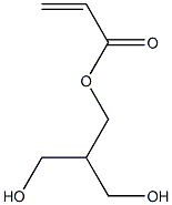 Acrylic acid 3-hydroxy-2-(hydroxymethyl)propyl ester Structure