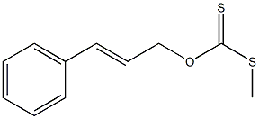 Dithiocarbonic acid S-methyl O-(3-phenyl-2-propenyl) ester 구조식 이미지
