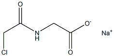 N-(Chloroacetyl)glycine sodium salt 구조식 이미지