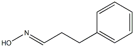 3-Phenylpropanal oxime 구조식 이미지