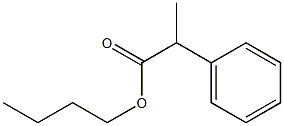 2-Phenylpropionic acid butyl ester Structure