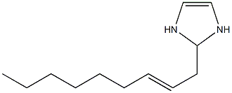 2-(2-Nonenyl)-4-imidazoline 구조식 이미지