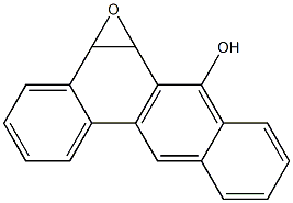 5,6-Dihydro-5,6-epoxybenz[a]anthracen-7-ol Structure