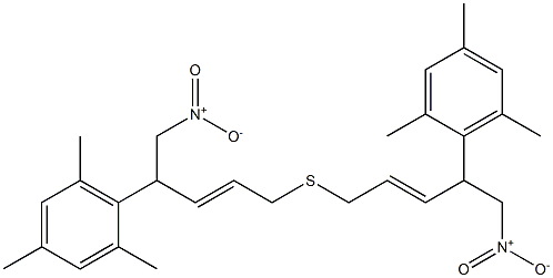 [1-(2,4,6-Trimethylphenyl)-2-nitroethyl]2-propenyl sulfide Structure