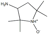 2,2,5,5-Tetramethyl-3-aminopyrrolidine 1-oxide 구조식 이미지