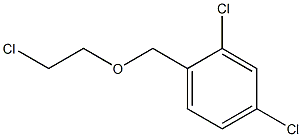 2,4-Dichloro-1-[(2-chloroethoxy)methyl]benzene Structure