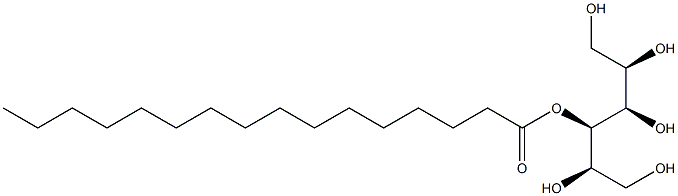 D-Mannitol 4-hexadecanoate Structure