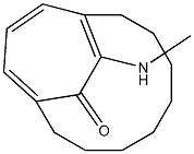 15-Methylaminobicyclo[8.3.2]pentadeca-1(13),10(15),11-trien-14-one Structure