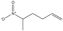 5-Nitro-1-hexene Structure
