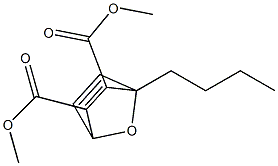 4-Butyl-7-oxabicyclo[2.2.1]hepta-2,5-diene-2,3-dicarboxylic acid dimethyl ester Structure