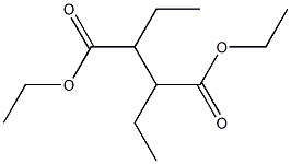 Hexane-3,4-dicarboxylic acid diethyl ester Structure