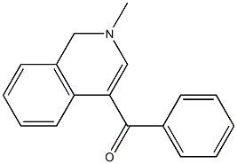 2-Methyl-4-benzoyl-1,2-dihydroisoquinoline Structure