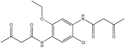 1,4-Bis(3-oxobutyrylamino)-2-chloro-5-ethoxybenzene 구조식 이미지