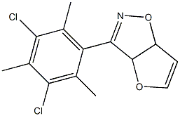 3-(3,5-Dichloro-2,4,6-trimethylphenyl)-3a,6a-dihydrofuro[2,3-d]isoxazole Structure