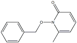 1-Benzyloxy-6-methyl-2(1H)-pyridone Structure