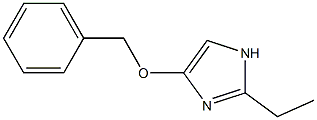 2-Ethyl-1-phenylmethoxy-1H-imidazole 구조식 이미지