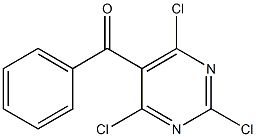 5-Benzoyl-2,4,6-trichloropyrimidine 구조식 이미지