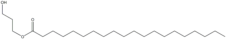 Icosanoic acid 3-hydroxypropyl ester 구조식 이미지