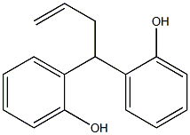 Monoallyl-bis(hydroxyphenyl)methane Structure