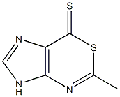 5-Methylimidazo[4,5-d][1,3]thiazine-7(3H)-thione Structure